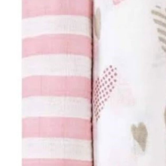 NEW aden + anais Classic Muslin Large Swaddle Blankets Set of 2 - Picture 2 of 5